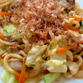 ピンクのカッパ's cooksnap of when they made 冷凍うどんで簡単♪焼きうどん.