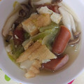 ほうじ茶Latte's cooksnap of when they made キャベツ、厚揚げ、ウインナーの洋風煮浸し.
