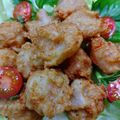 みっちゃん❇️68's cooksnap of when they made 簡単れんこん海老入り揚げだんご.