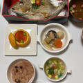 ふぃちゅう's cooksnap of when they made 白だしでお食い初めの煮物.