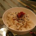 sayo23's cooksnap of when they made 梅干の炊き込みご飯.