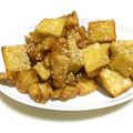 クックZRQNY5☆'s cooksnap of when they made 鶏肉と高野豆腐の揚げ煮.