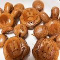 あまいきね's cooksnap of when they made HMでシリコン型ケーキ(チョコとジャム).