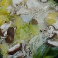 nemuchan's cooksnap of when they made きのこと鶏肉の満腹お餅鍋.