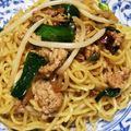 Penpen7's cooksnap of when they made 名古屋名物！？台湾ラーメン風焼きそば.
