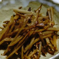 ヨシヨッシー's cooksnap of when they made ゴボウのきんぴらの作り置き.