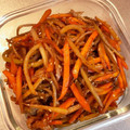 yossa43's cooksnap of when they made 簡単！節約！人参、大根の皮できんぴらさん.