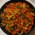 クックZCV6BF☆'s cooksnap of when they made 簡単おつまみ　人参と竹輪のカレーきんぴら.