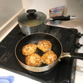 ありさ（＾ｕ＾）'s cooksnap of when they made 鶏ひき肉とれんこんの和風ハンバーグ.