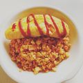 はるなれ's cooksnap of when they made 木綿豆腐オムライス.