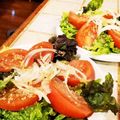 ダッフィーニーうに's cooksnap of when they made 玉ねぎ胡麻ドレッシングのトマトサラダ.