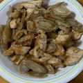 ちゃぴゆき's cooksnap of when they made 簡単節約！鶏胸肉とごぼうの甘辛焼き.