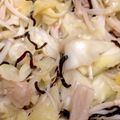 ゆきにな's cooksnap of when they made えのきだけとキャベツのレンジ蒸し.