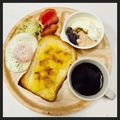choco831's cooksnap of when they made ほんのり甘い＊リンゴのフィリングトースト.