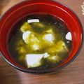 あいママ's cooksnap of when they made あおさのみそ汁.