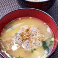 ☆あいちゃん's cooksnap of when they made インスタント味噌汁で納豆汁✩.