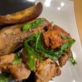 けんの味処's cooksnap of when they made ～大葉香る～茄子と豚肉のポン酢炒め.