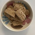 minnie346's cooksnap of when they made ノンオイル♪ゴマ入りはったい粉のクッキー.
