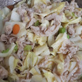 minhira's cooksnap of when they made 豚バラとキャベツの旨とろ炒め.