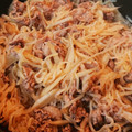 縞しま星人's cooksnap of when they made 牛肉とごぼうのしぐれ煮.