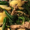 米の華's cooksnap of when they made ブロッコリーとじゃが芋と鶏もも肉中華炒め.