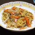 ★むさ's cooksnap of when they made 野菜たっぷりソース焼きそば.