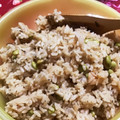 ショコちゃん˙ᵜ˙'s cooksnap of when they made 枝豆ご飯☆枝豆と塩昆布の炊き込みご飯.
