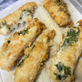 りんちゃん220's cooksnap of when they made 鶏ささみと大葉のとろーりチーズカツ.