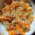 小麦粉【100g】's cooksnap of when they made 簡単！大根人参のきんぴら風（作り置き可）.