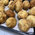 クックH316C6☆'s cooksnap of when they made 糖質オフ！おからコロッケ.