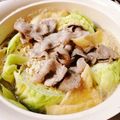 はりいくん's cooksnap of when they made 豚コマ肉とキャベツのごま油タップリ鍋.