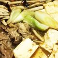 クックB1Z9DR☆'s cooksnap of when they made 超簡単！肉豆腐☆すき焼き風.
