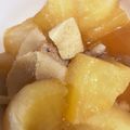 nari★ミ's cooksnap of when they made 大根大量消費　大根、豚バラ肉、薄揚げ煮物.