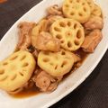 k☆mao's cooksnap of when they made 簡単美味しい　れんこんと鶏肉の煮物.