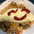 Takrin☆'s cooksnap of when they made 失敗しない半熟卵のたんぽぽオムライス.