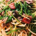 MIKOさん's cooksnap of when they made 舞茸と水菜のパスタ.