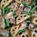 ぴょんキー's cooksnap of when they made れんこんとベーコンのきんぴら.