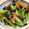 ☆のじりん☆'s cooksnap of when they made 小松菜と小エビ炒め.