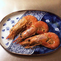 Marmo's cooksnap of when they made 簡単！アルゼンチン赤海老DE紹興酒蒸し♪.