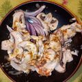 inLondon's cooksnap of when they made うますぎ！マッシュルームと玉ねぎのサラダ.
