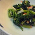 ＳＥＫ's cooksnap of when they made ありあわせde小鉢♡春菊の柚子胡椒ポン酢.