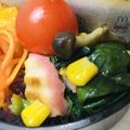 U☆kaoru's cooksnap of when they made ちぢみほうれん草の彩りバター炒め　.