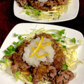 ルぴあ's cooksnap of when they made 塩炒めラムのゆずおろし.