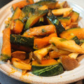 えりぺこ's cooksnap of when they made かぼちゃとエリンギのガーリック炒め.