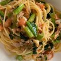 みーちーこー's cooksnap of when they made トマトも入ったツナとコマツナのパスタ.