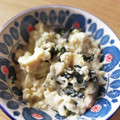 あきとんママ☆'s cooksnap of when they made mujicafe風 海苔としらすの白和え.