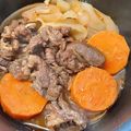 クックFHNHHK☆'s cooksnap of when they made 牛すじの赤ワイン煮込み 炊飯器で簡単.