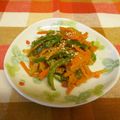 龍青空ママ's cooksnap of when they made にんにく風味　ピーマンと人参のきんぴら.