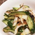 sun1's cooksnap of when they made サッパリ箸休め♡きゅうりと竹輪の梅肉和え.