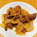 mi626's cooksnap of when they made 豚ハツの玉ねぎとろとろ煮込み.